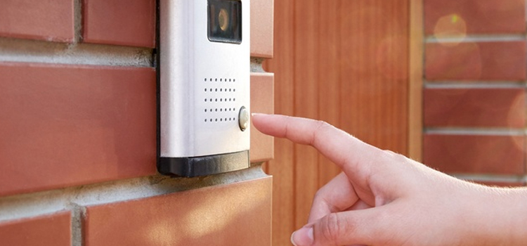 apartment door buzzer installation in Northwest Edmonton
