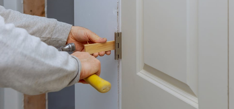 fiberglass entry door repair in Northwest Edmonton
